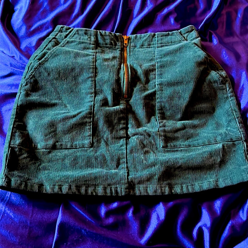 Cute jean teal/green Skirt